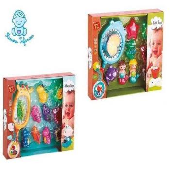 Juego de Pesca para el Baño con Figuras