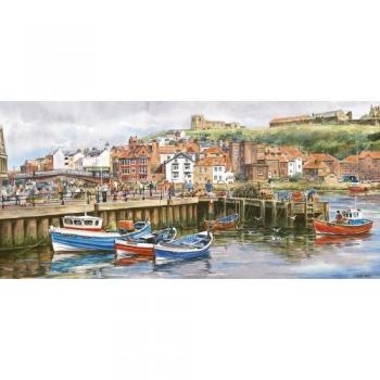 Puzzle panorámico Gibsons Puerto de Whitby - 636 piezas