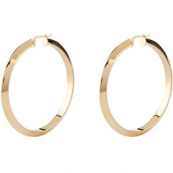 Pendientes Guess Hoops i did it again de acero dorado