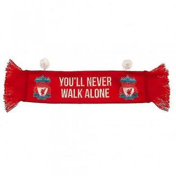 Bufanda Decorativa de Coche Liverpool FC Nunca Caminarás Solo Roja Talla Única