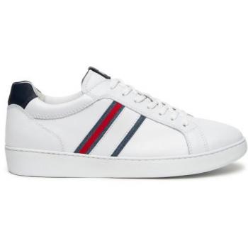 Nerogiardini White Leather Men's Sneakers - Size 6 UK / Size 7 US