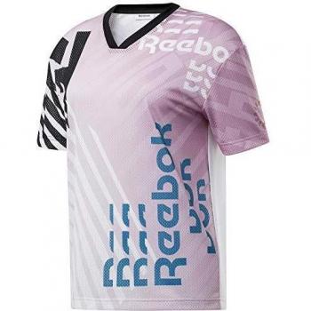 Reebok Wor Myt AOP tee Camiseta, Mujer, jaspnk, L