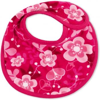 Baby Boum Velvet Akimi 53 - Babero de 21 cm, color fuschia