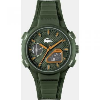 Reloj de Hombre Lacoste LC33 Cronógrafo con Correa de Silicona Verde