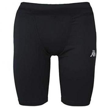 Kappa Livon Pantalón Running, Hombre, Negro, M