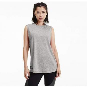 PUMA Camiseta de Tirantes para Mujer 519145, Mujer, 519145, Gris, Large