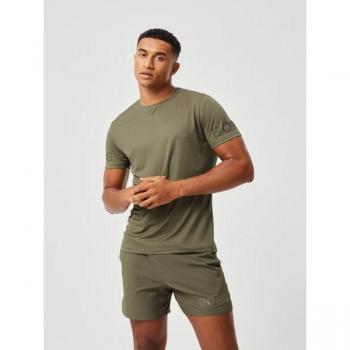 Björn Borg Light T-Shirt Men Dark Green, Size XL