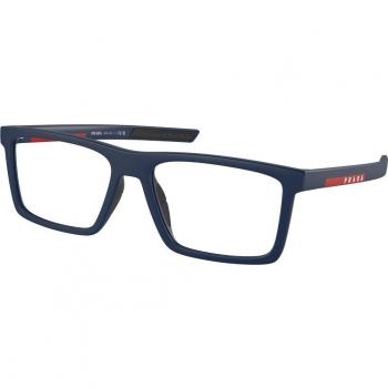 Prada Linea Rossa PS02QV MAG1O1 Gafas Recetadas para Hombre Azules, Armazones para Hombre Azules, 54 Lentes Recetadas Para Hombre Azules