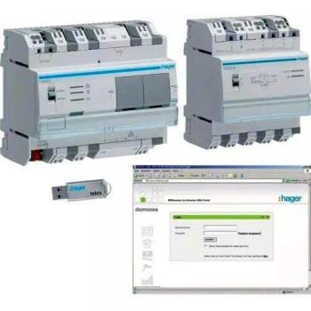 Hager - Kit domovea servidor+acceso remoto