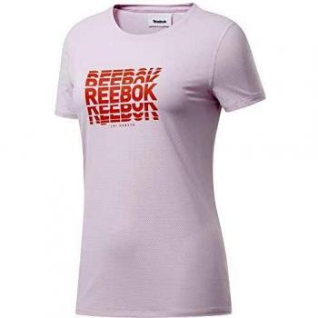 Reebok TS AC Graphic tee Camiseta, Mujer, pixpnk, 2XS