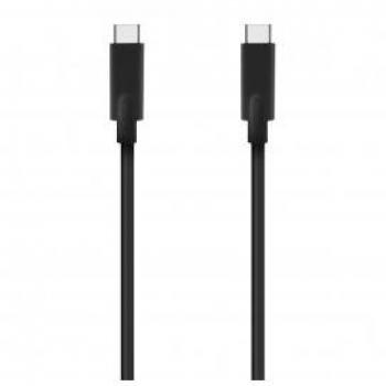 Cable AISENS USB 3.2 Gen2 10Gbps 4K@60Hz 5A 100W E-Mark USB-C/M a USB-C/M Negro 3m