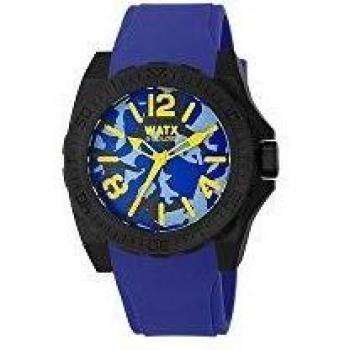 Watx Reloj analogico para Hombre de Cuarzo con Correa en Caucho RWA1807