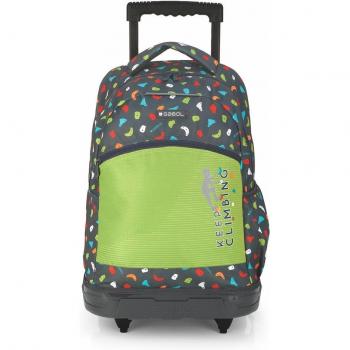 GABOL MOCHILA CON RUEDAS CLIMB CON CREMALLERAS GRIS