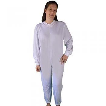 Pijama antipañal de punto (invierno) - Manga y pierna larga, tejido de punto, elástico, con cremallera