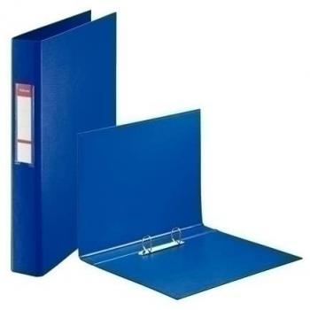 Carpeta de Anillas Esselte - Formato Folio - Capacidad 190 Hojas - 2 Anillas de 25mm - Color Azul (Lote de 6 Unidades)