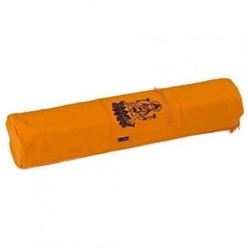 Yoga bolsa no tanto en el azafrán de algodón