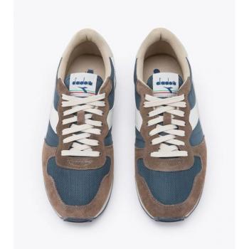 Diadora Men's Camaro Sneakers - Insignia Blue/Grey Pelican, Size UK 7