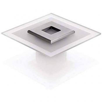 Plafón LED Tian con pantalla de cristal, 25 cm