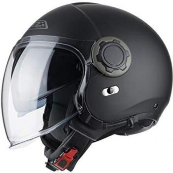 Casco Abierto Jet Modelo RINGWAY Duo Matt Black