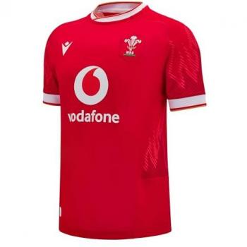 Wales Rugby 2024/25 Home Replica Jersey - Red, Regular Fit