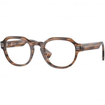 Burberry BE2386 4096 Gafas Recetadas para Hombre Marrones, Armazones para Hombre Marrones, 51 Lentes Recetados Para Hombre Marrónnes
