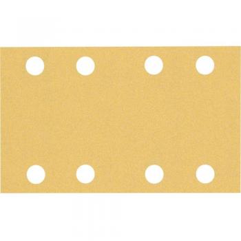 Hoja de lija Bosch Accessories 2608901663 para Schwingschleifer, Körnung 120, dimensiones 133 x 80 mm, paquete de 5 unidades