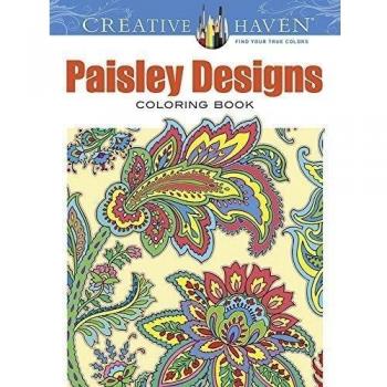 Creative Haven Paisley Designs Collection Coloring Book