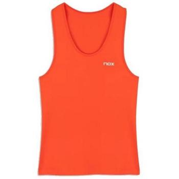 Camiseta Tirantes Nox Team Fit Pádel Mujer Corte Entallado