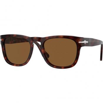 Persol PO3333S ELIO Polarized 24/57 Unisex Squadrata Havana Sunglasses