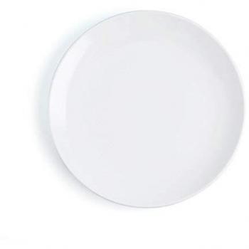 Plato Llano Ariane Vital Coupe Cerámica Blanco Ø 31 cm (6 Unidades)