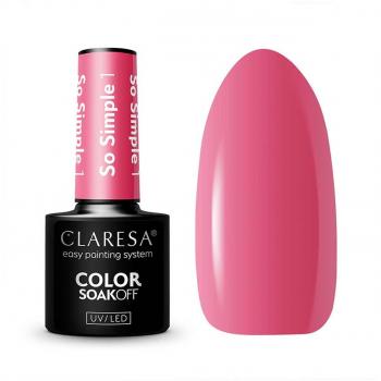 Claresa Esmalte Semipermanente Soak Off So Simple - Tono 01, 5 g