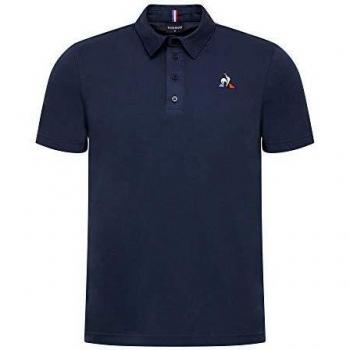 Le Coq Sportif Essential Men's Polo Shirt Dress Blue M