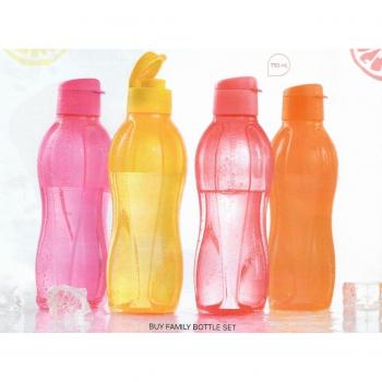 Lote de 4 fiambreras con tapa abatible y capacidad de 750 ml
