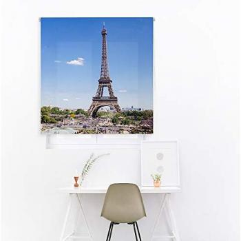Estor Enrollable Traslúcido Estampado Digital Ciudades 190x250cm