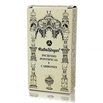 Radhe Incienso Pontifical Y Carbones Rahde 100 Gr Incienso Radhe 100 Gramos 500 g