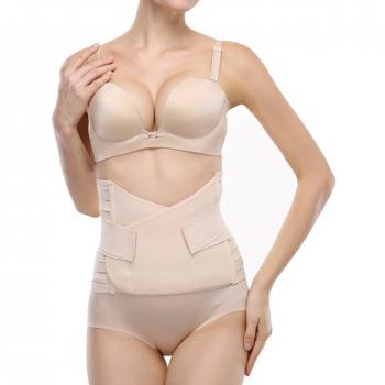 TININNA Mujer Correa Faja Cinturón Soporte De Cintura Faja Postparto-Slimming Belt faja Corset con Elástica Transpirable Postparto Recuperación Faja Reductora Cintura lady women Desnudo XXL