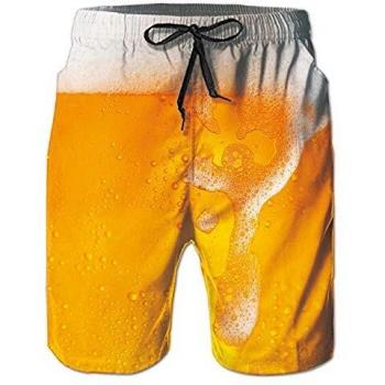 Spreadhoodie Cerveza Secado Rápido Bañadores Cortocircuitos De La Playa Natacion Ligero Shorts Moda Tallas Grandes Ligero Hawai Playa Pantalones Cortos L
