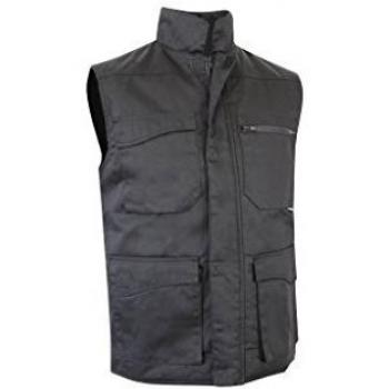 CHALECO MULTIBOLS. ACOLCHADOCOLT 245gms/m NEGRO T-S