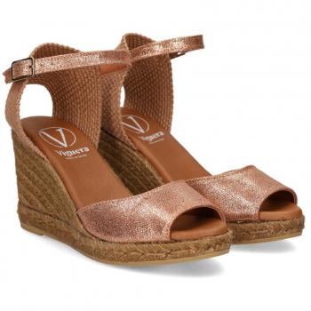 Sandalias de cuña para mujer color marrón - Talla 38
