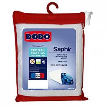 Protector de colchón Dodo Saphir impermeable y anti-ácaros 90 x 190 cm