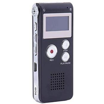 E-NUC Grabadora Voz Digital 8GB