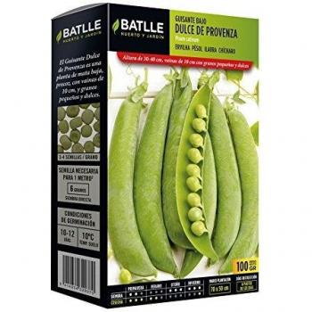Semillas Leguminosas - Guisante Enano Dulce de Provenza 100 Gr. - Batlle
