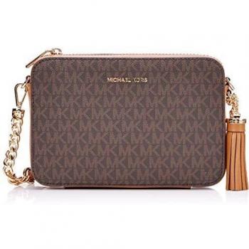 Michael Kors Crossbody - Bolso Bandolera para Mujer, Marrón