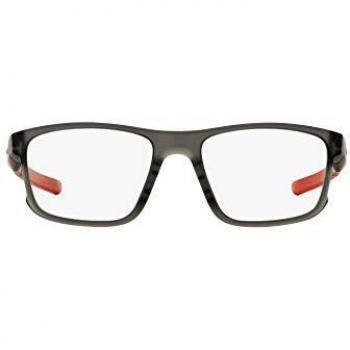 Oakley 0OX8078 Monturas de gafas, Satin Grey Smoke, 52 para Hombre