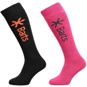 Barts Basic 2 Pack Calcetines - Black And Fuscia - Negro/fucsia, UK 06-8