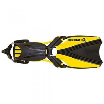 Aletas de Buceo Beuchat Aquabionic EVO Amarillo Negro Adulto L/XL