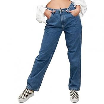 Pantalón Vaquero Mujer Dickies Ellendale - Vaquero de corte clásico, tejido resistente, ajuste cómodo, diseño atemporal, disponible en varias tallas y colores