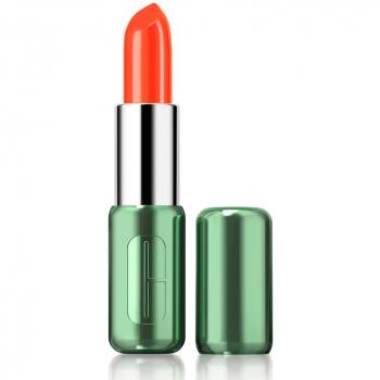Clinique Pop Longwear Lipstick - Flame Pop - 3.9g - Shine Finish