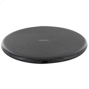 Cargador Inalámbrico Rápido Mooov 10W Negro con Inducción Qi