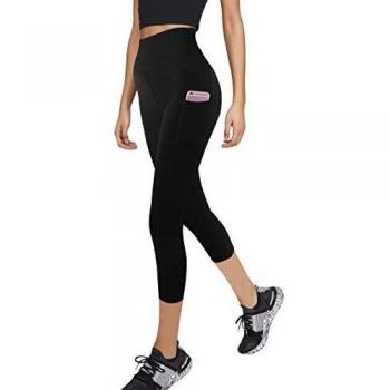 3W GRT Leggings mujer fitness,Mallas Deportivas de Mujer,Pantalones elásticos de yoga con bolsillos laterales,polainas de yoga Fitness,Yoga